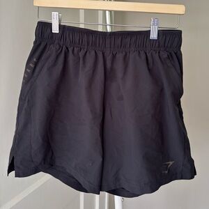 Gymshark Men’s Sz Medium Apex 5" Hybrid Shorts Black
